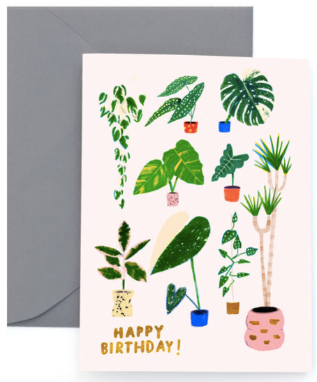 Garden Party Birthday Card