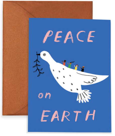 Peace Bird Holiday Greeting Card Box Set