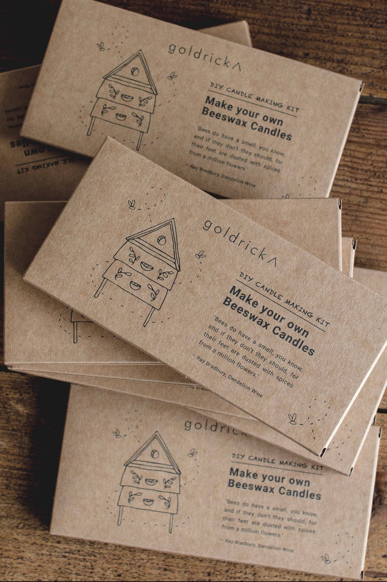 Beeswax Candle DIY Kit