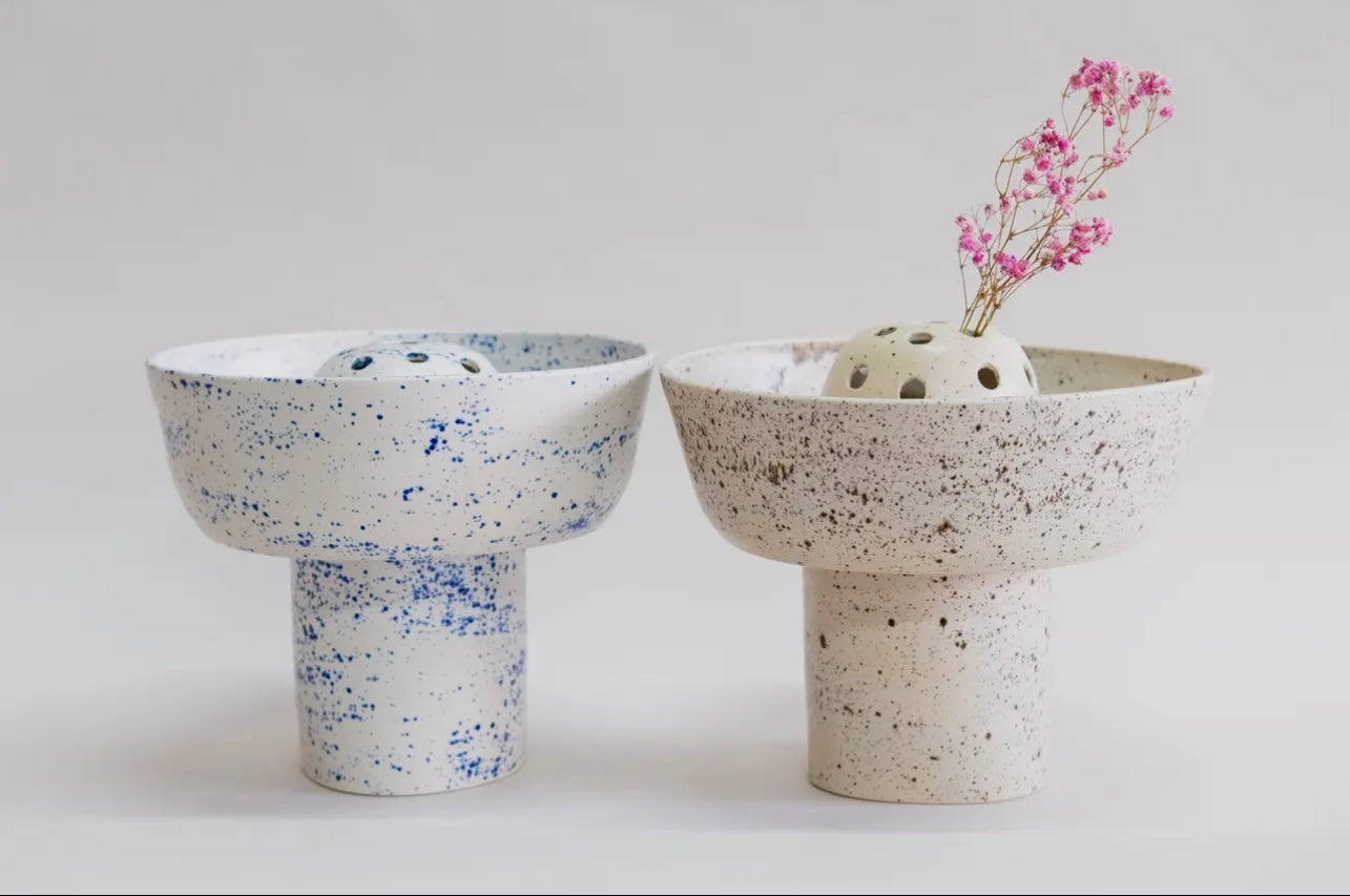 Ikebana Pedestal Bowl