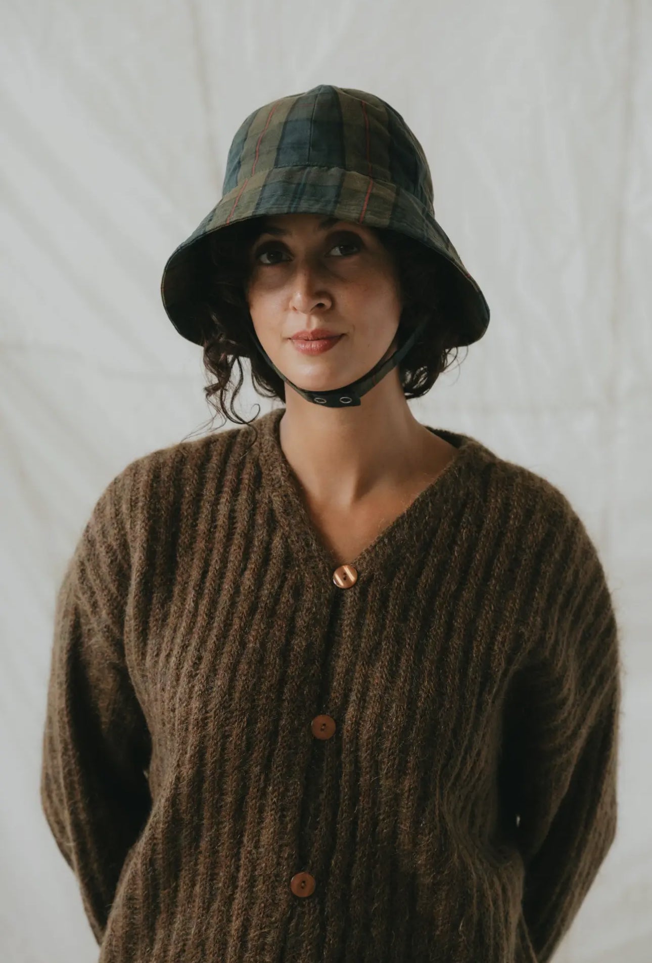 Cirrus Rain Hat in Iona Tartan