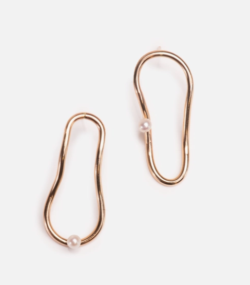 Pearl Orbit Earrings
