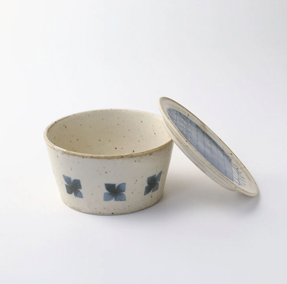 Ajisai Bowl and Lid Set