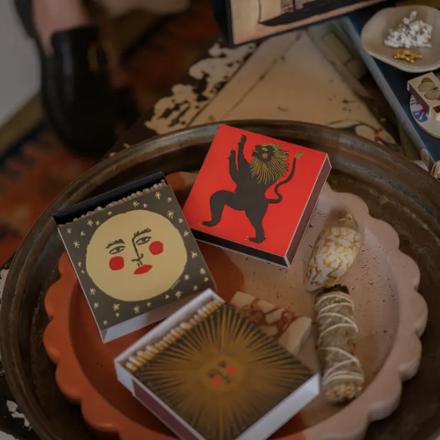 Moon Face Safety Matches