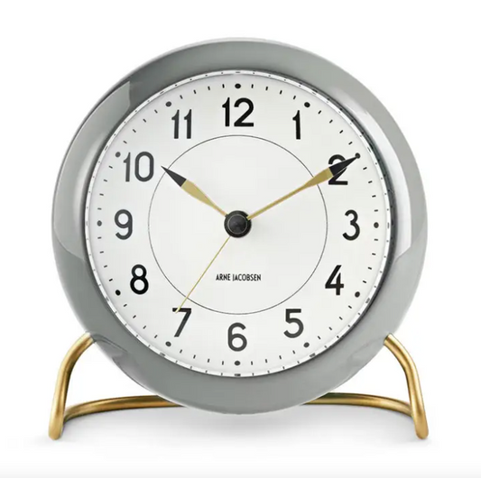 Station Alarm Clock in Grey