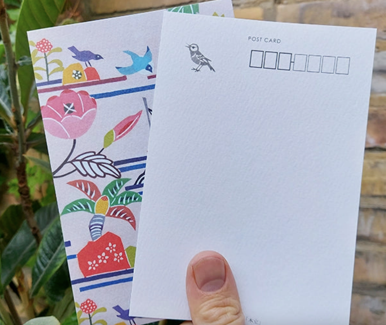 Okinawan Postcard in Shisa
