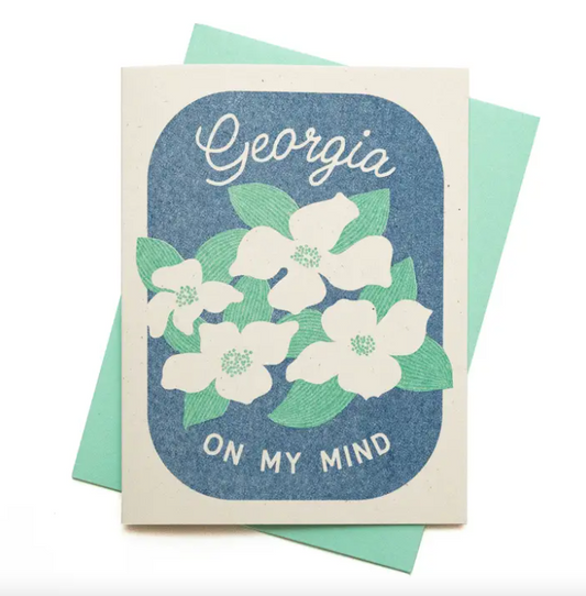 Georgia On My Mind Greeting Card