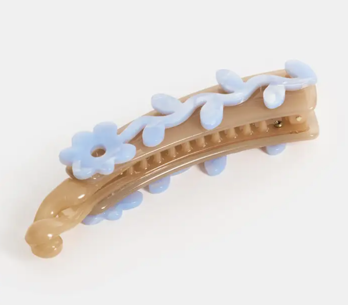Banana Clip in Blue Crush