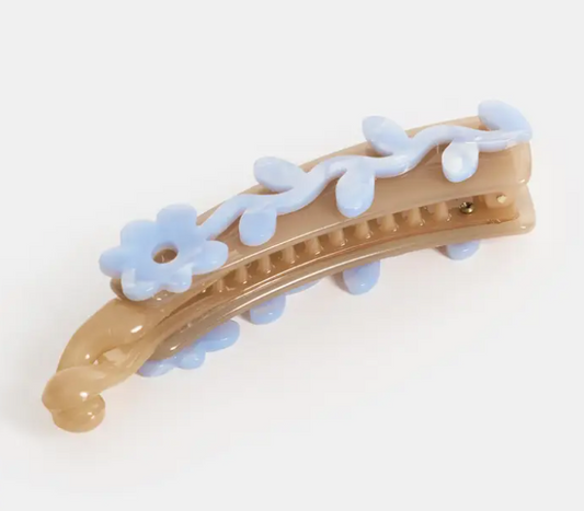 Banana Clip in Blue Crush