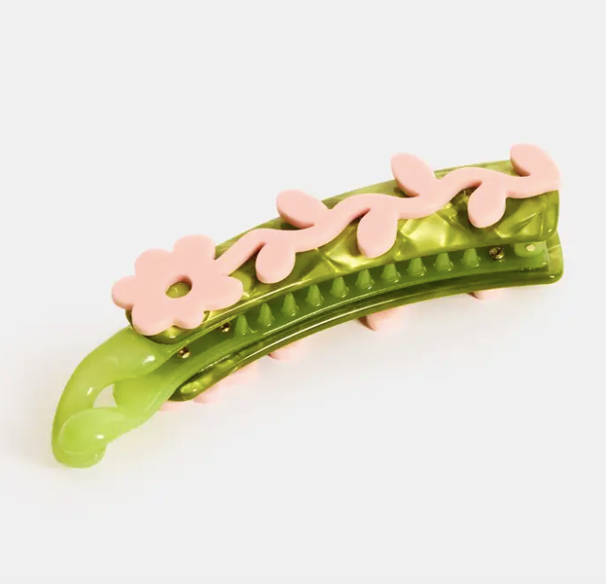 Banana Clip in Sweet Pea