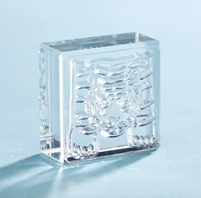 Crystal Clarity Stamp in Tiger