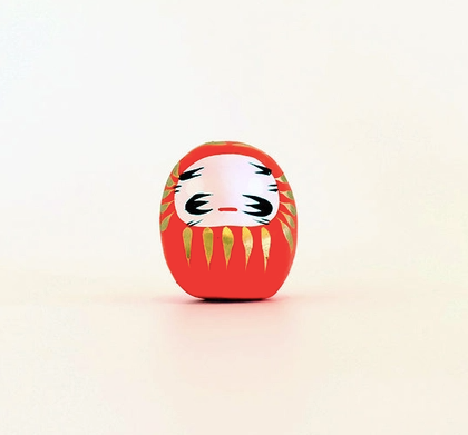 Mini Daruma in Red
