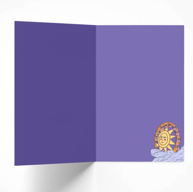 Another Ride Around the Sun Birthday Card