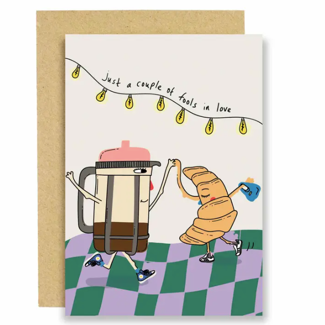 Couple of Fools in Love Card