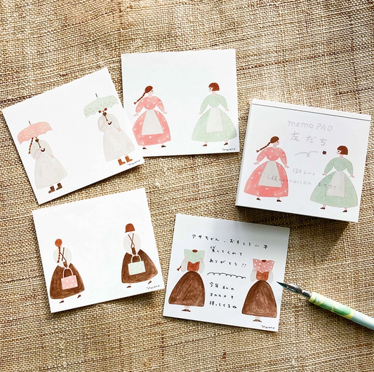 'Friends' Block Memo Pad by Nekutai