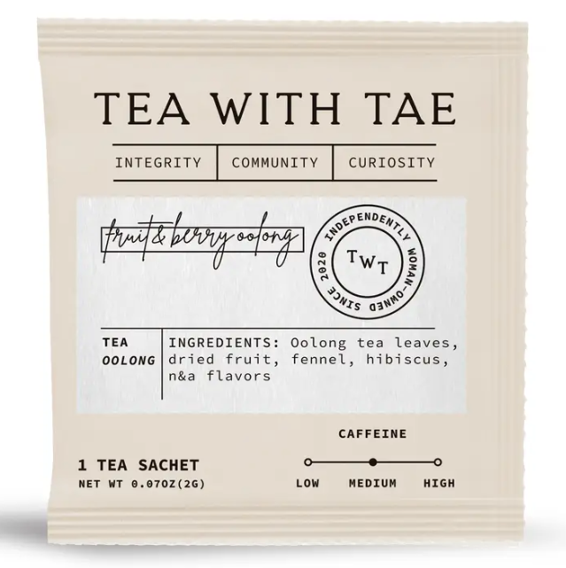 Fruit & Berry Oolong Tea - 1 Sachet Sample