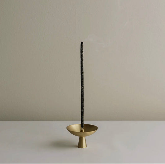 Brass Incense Holder with Ash Catcher