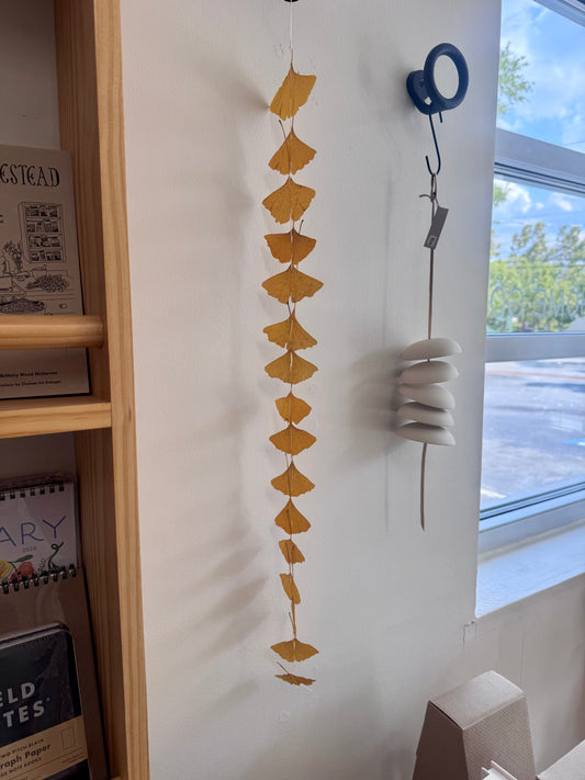 Dried Ginkgo Leaf Garland