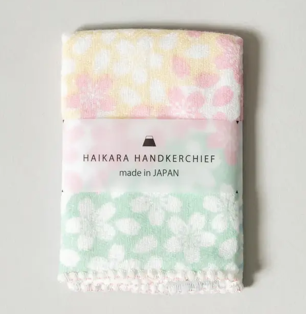 Haikara Little Handkerchief in Sakura
