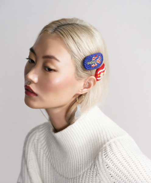 Polly Crochet Hair Clips