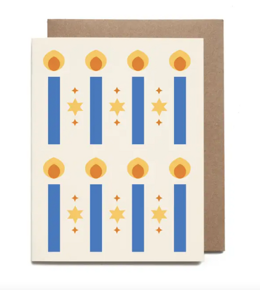 Hanukkah Candle Holiday Card