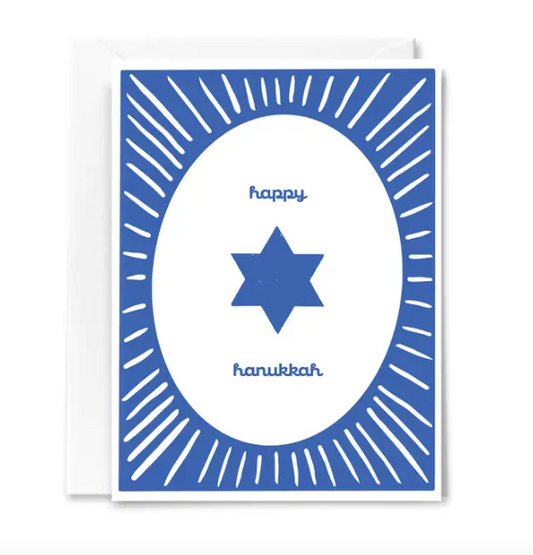 Happy Hanukkah Holiday Card
