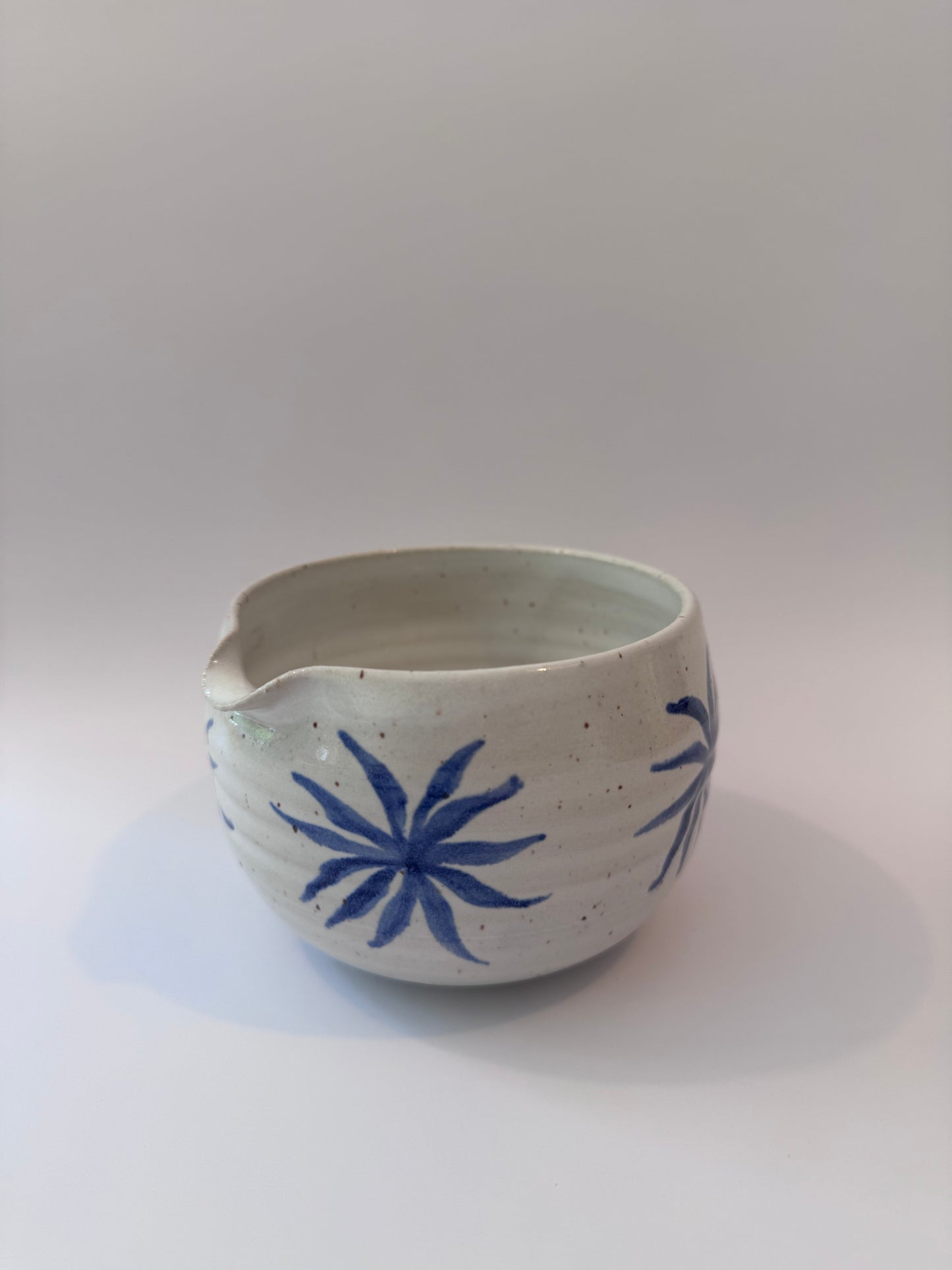Blue Flower Chawan