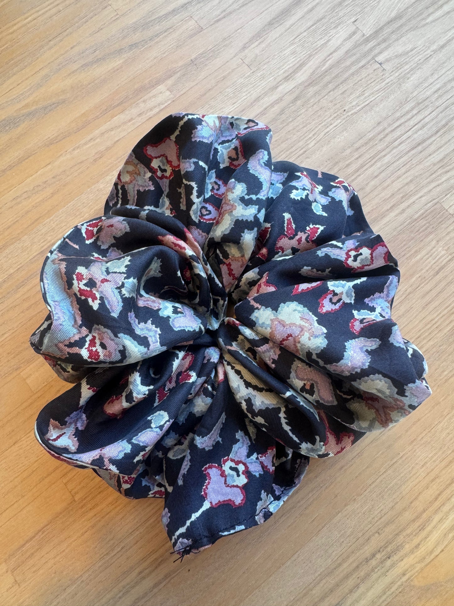 Reclaimed Silk Scrunchies