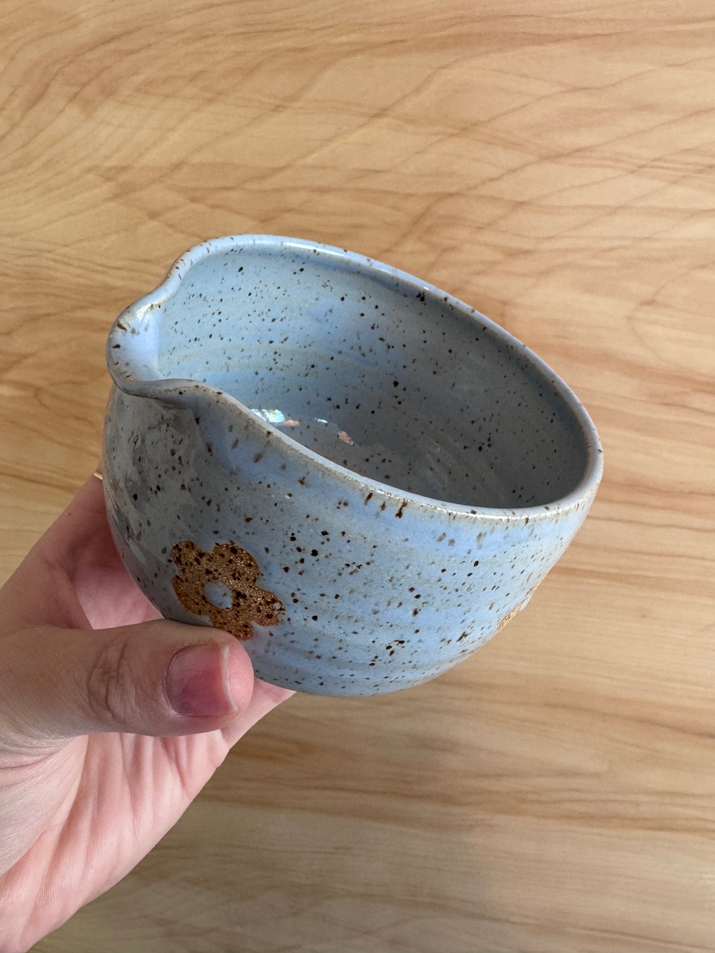 Daisy Chawan in Blue Speckle