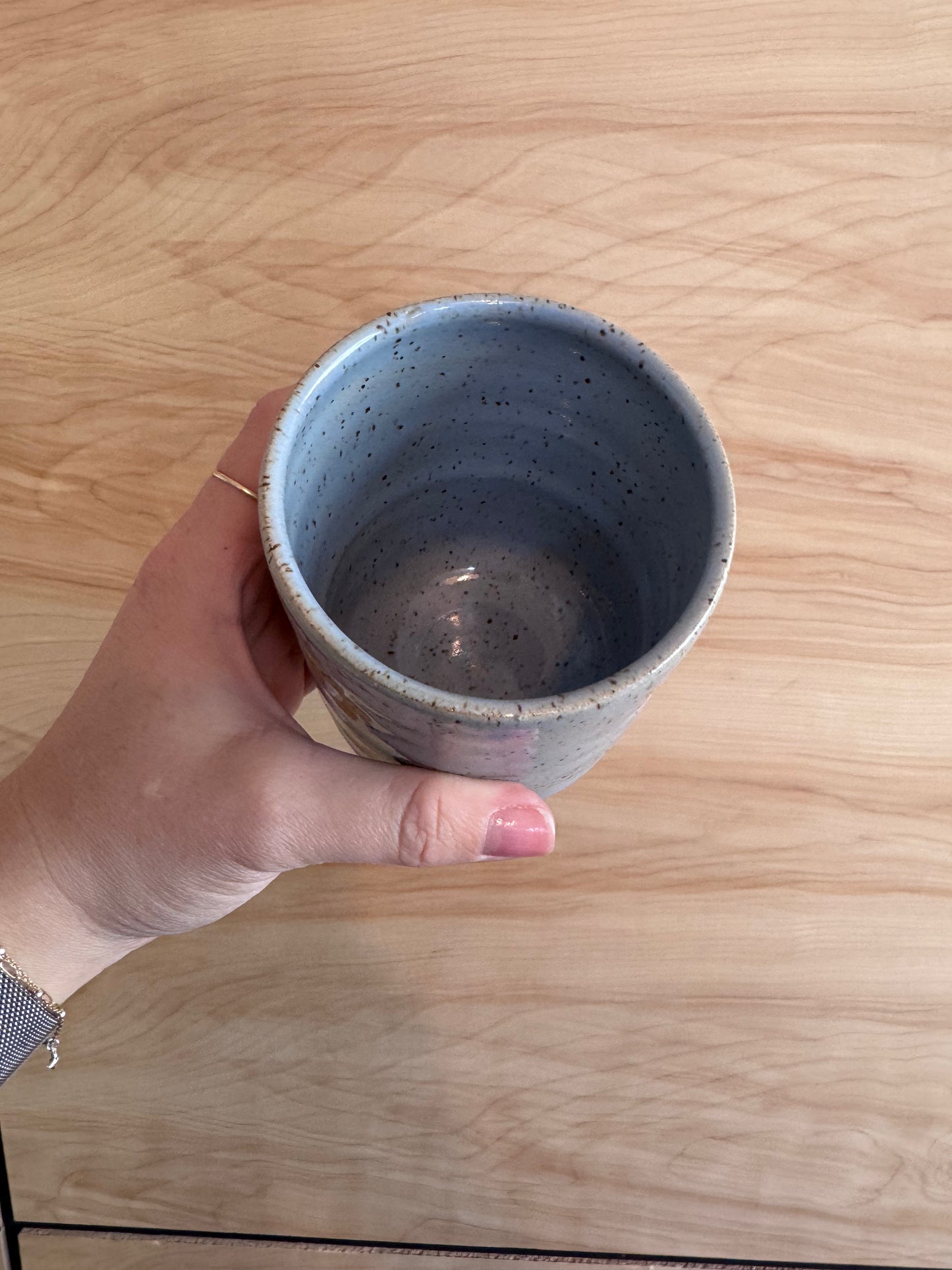 Daisy Tumbler in Blue Speckle
