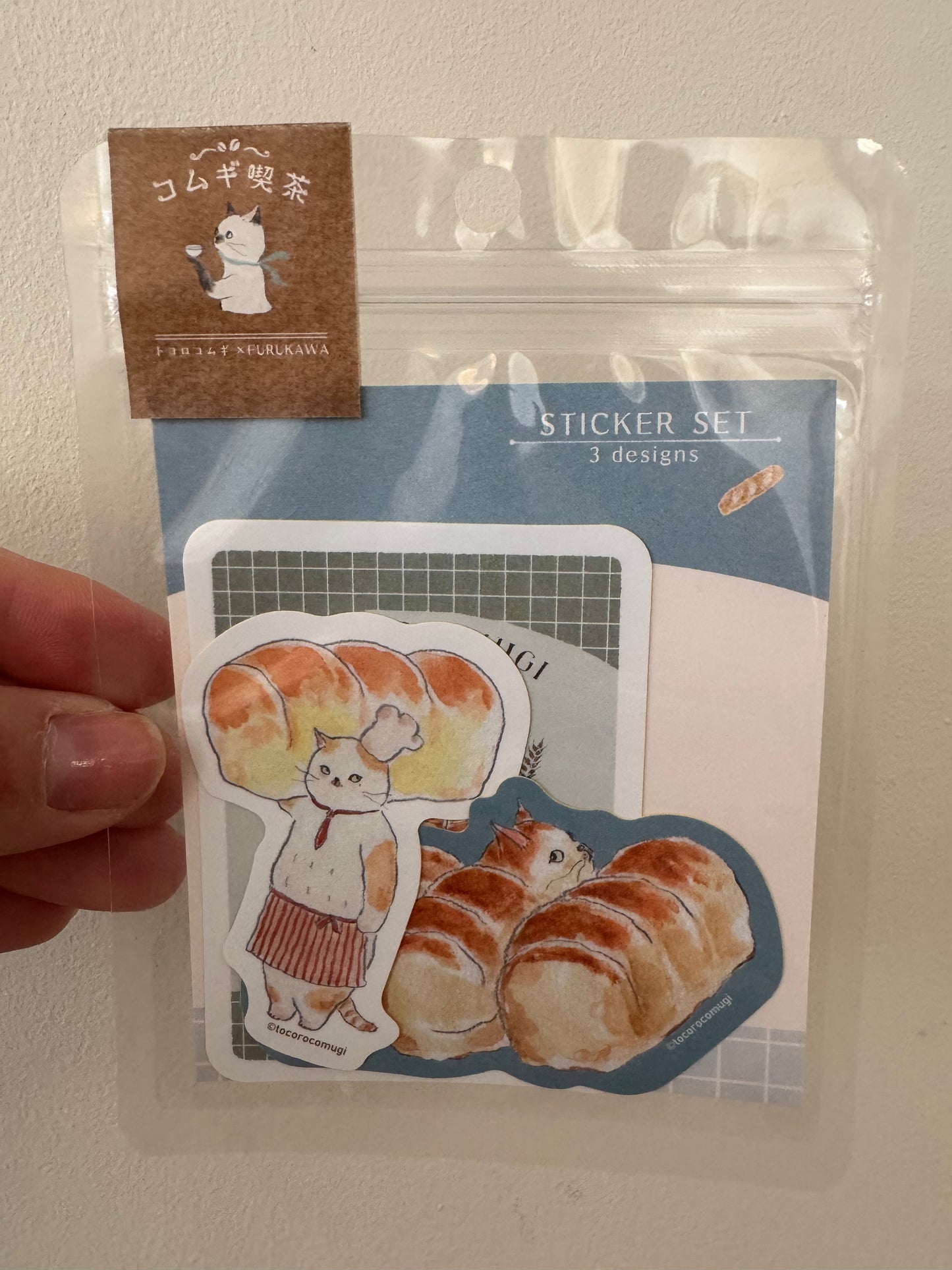 Tokoro Komugi x FURUKAWA Sticker Pack