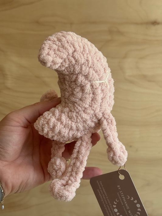 Crescent Moon Snuggly with Rattle