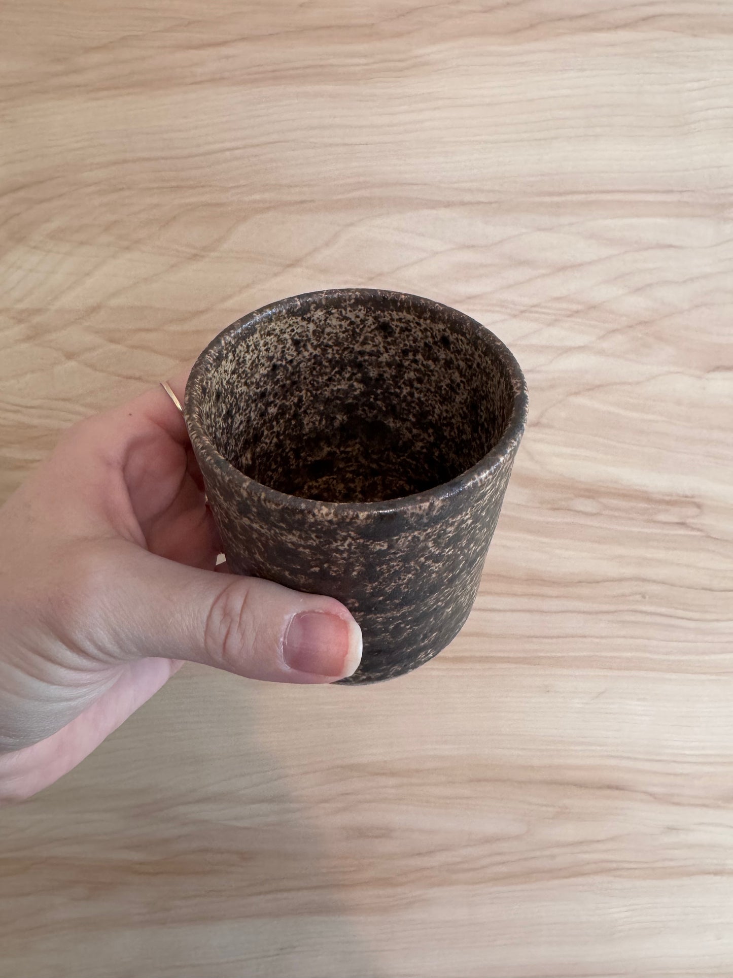 Sandstone Ceramic Tea Cup