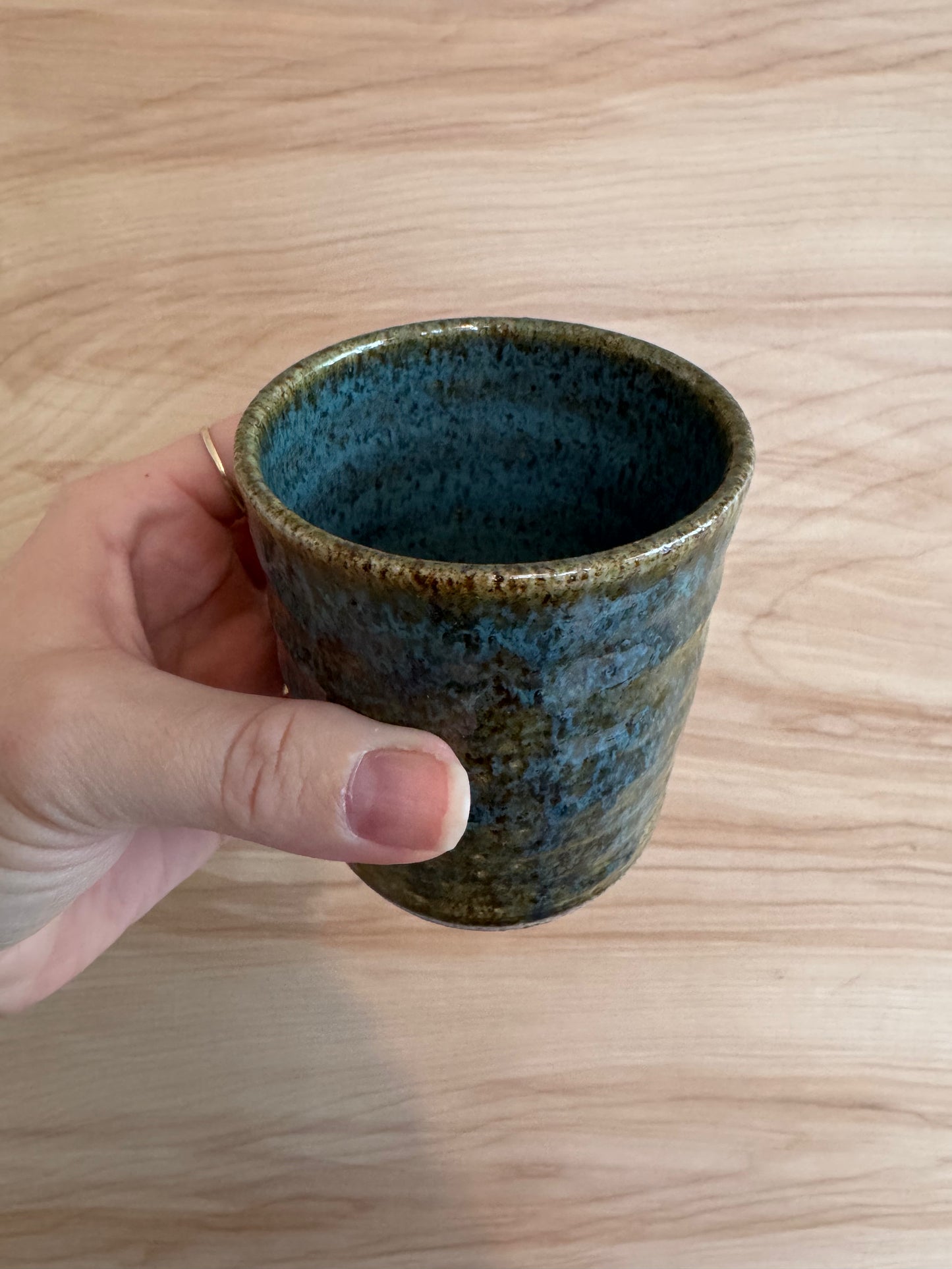 Blue Lagoon Ceramic Tea Cups