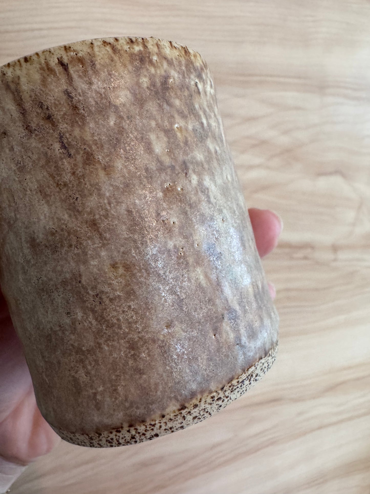 Alabaster Ceramic Tea Cup