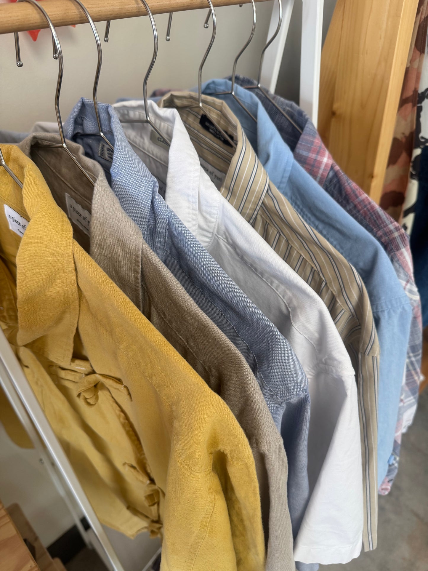 Upcycled Collared Shirts