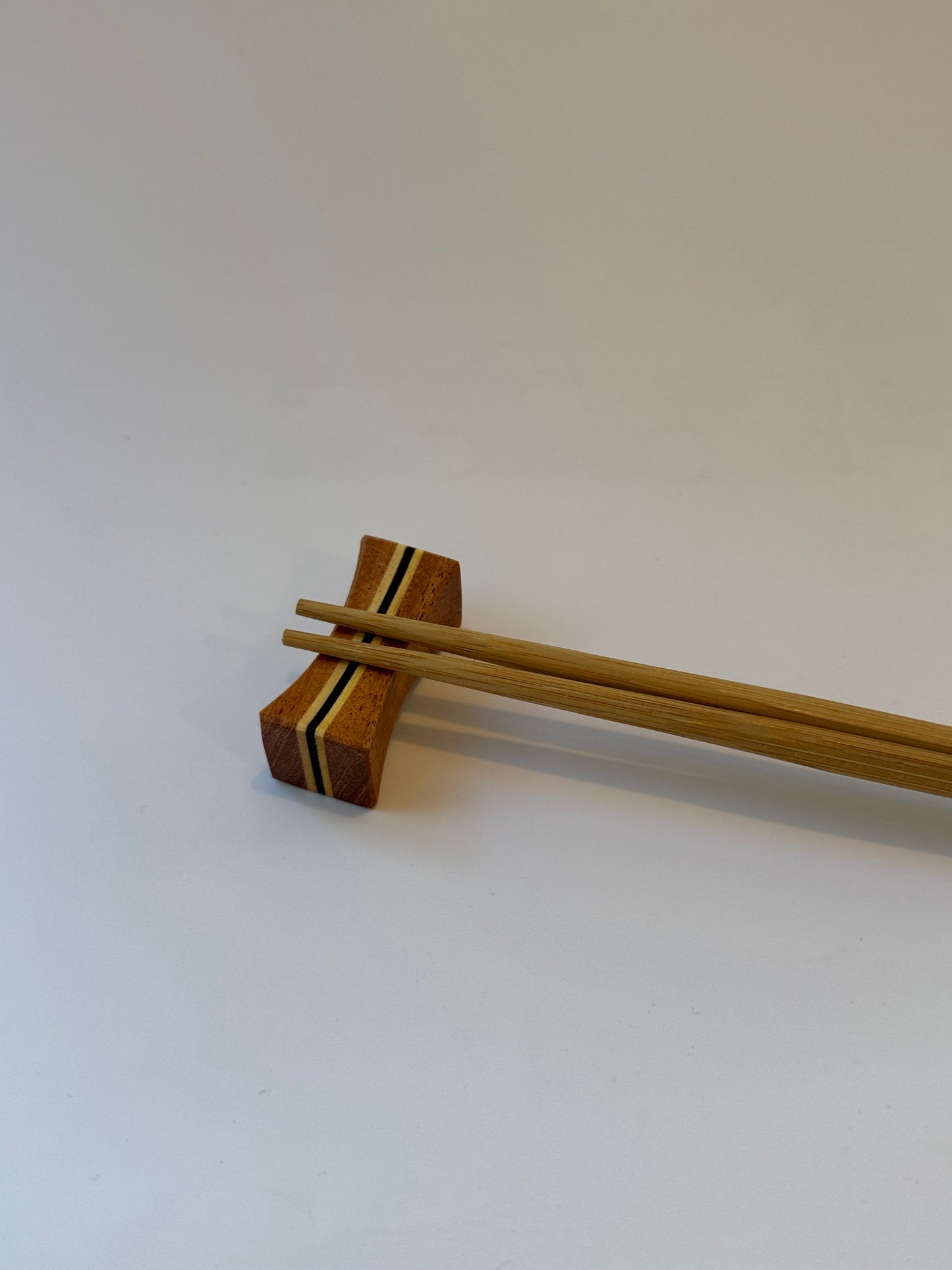Inlaid Wood Chopstick Rests