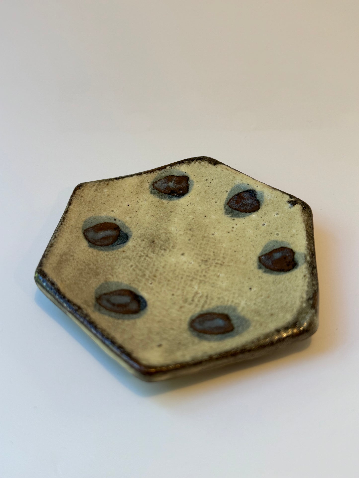 Blue Dots Small Plate