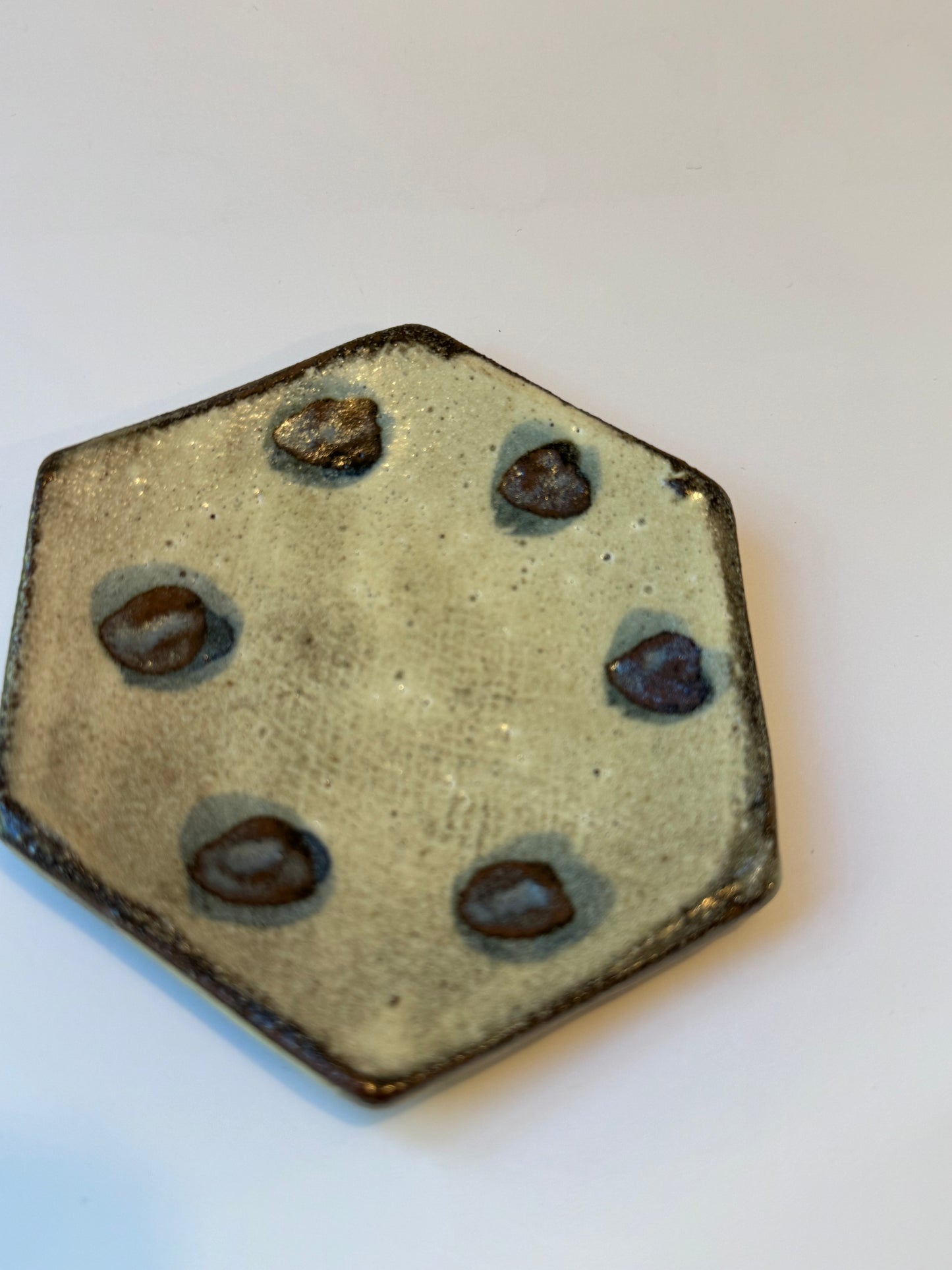 Blue Dots Small Plate