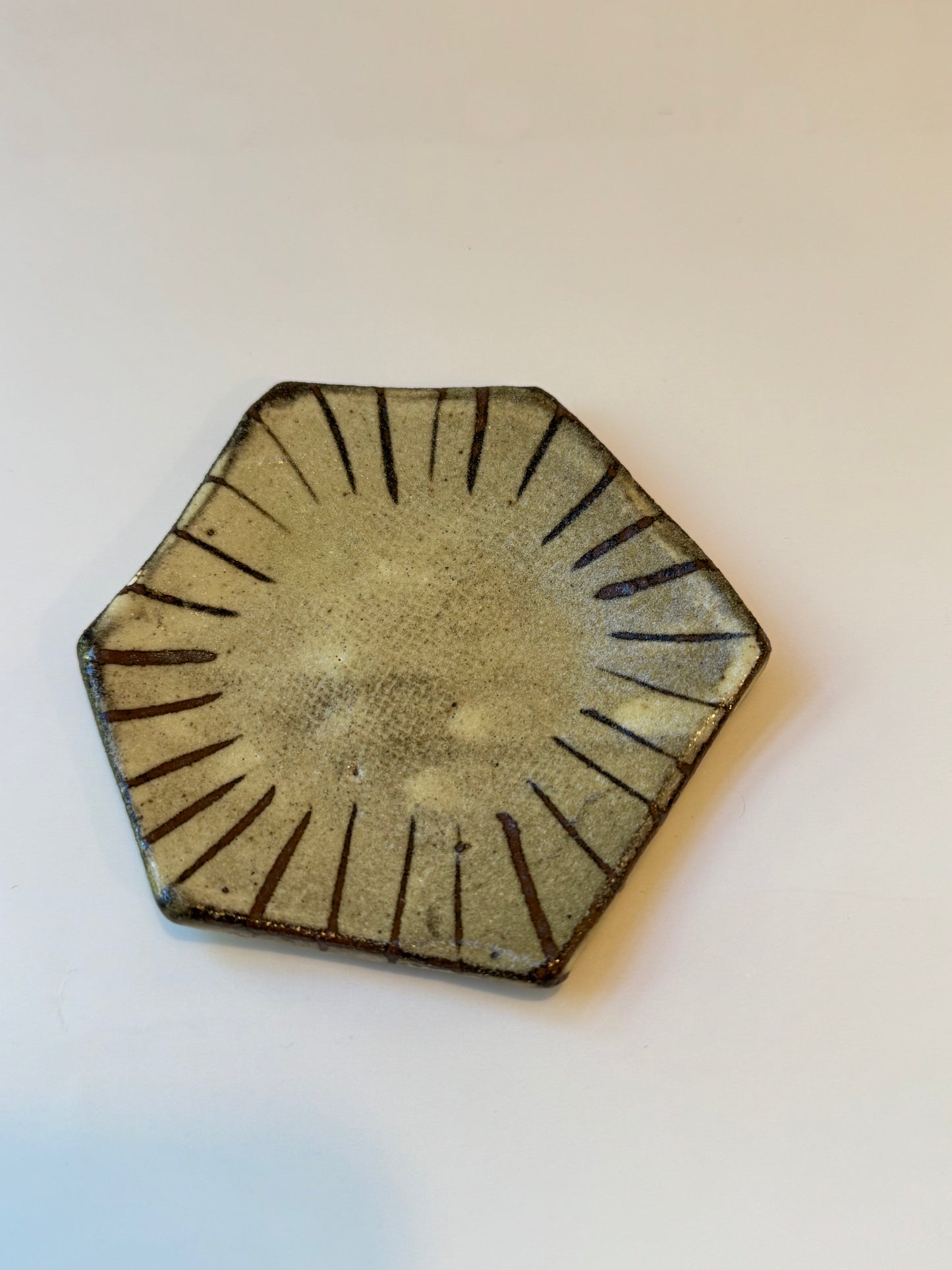 Rust Line Small Plate