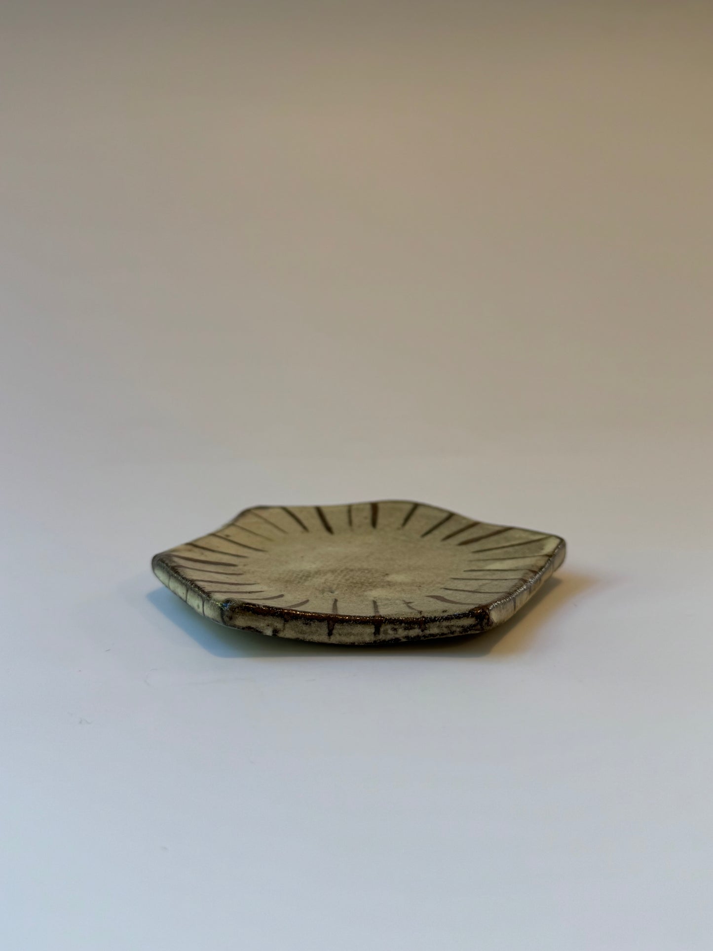 Rust Line Small Plate