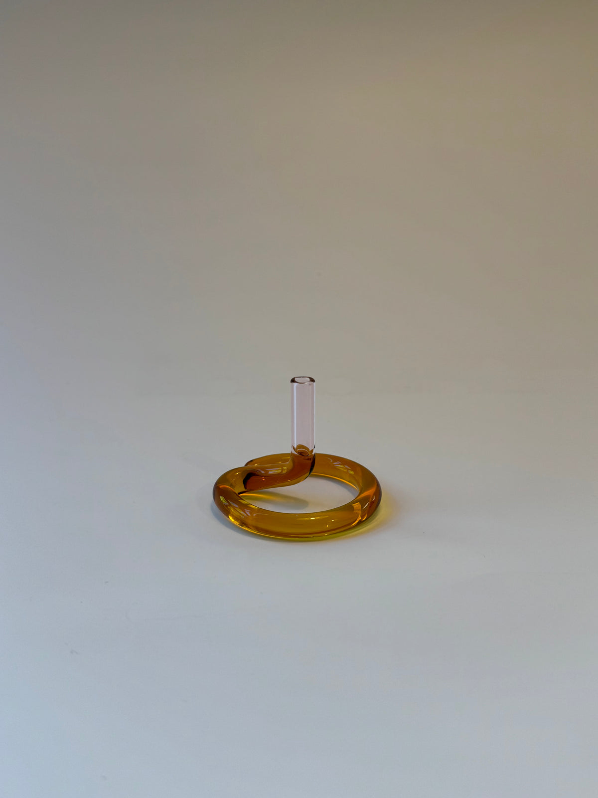 Two Tone Glass Incense Holders