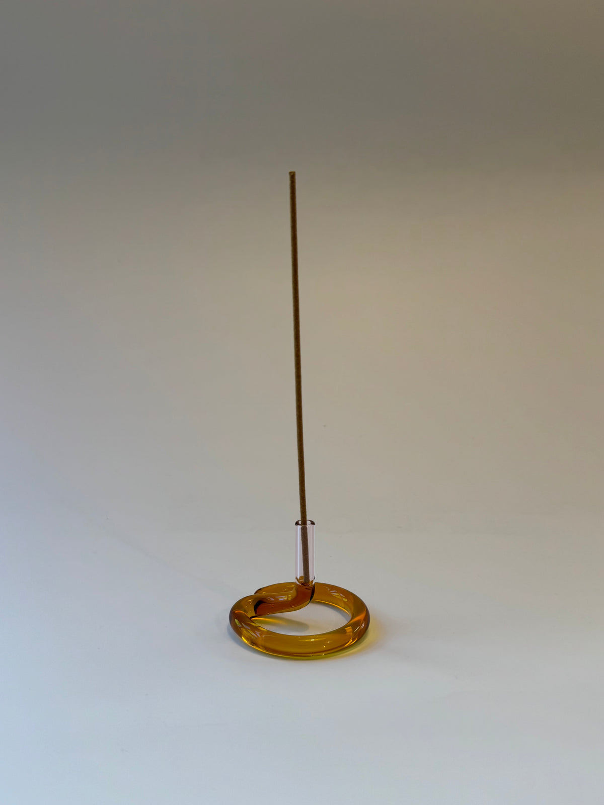 Two Tone Glass Incense Holders