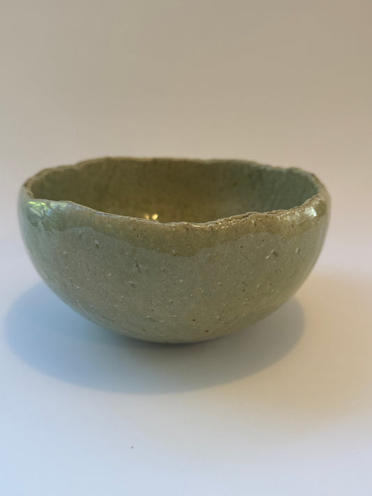 Japanese Ceramic Bowl in Celadon