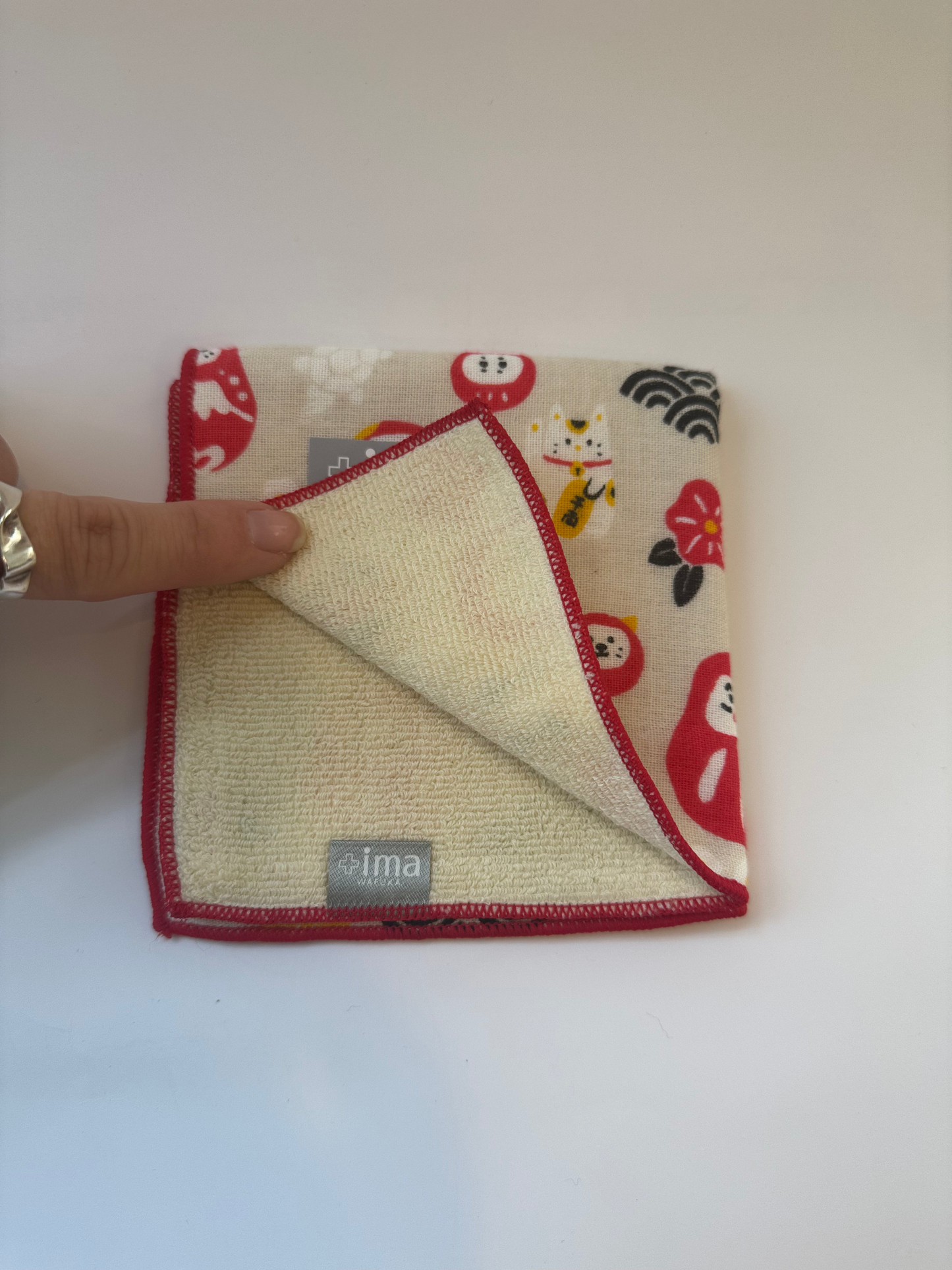 Japanese Icons  Mini Towel (Wash Cloth)