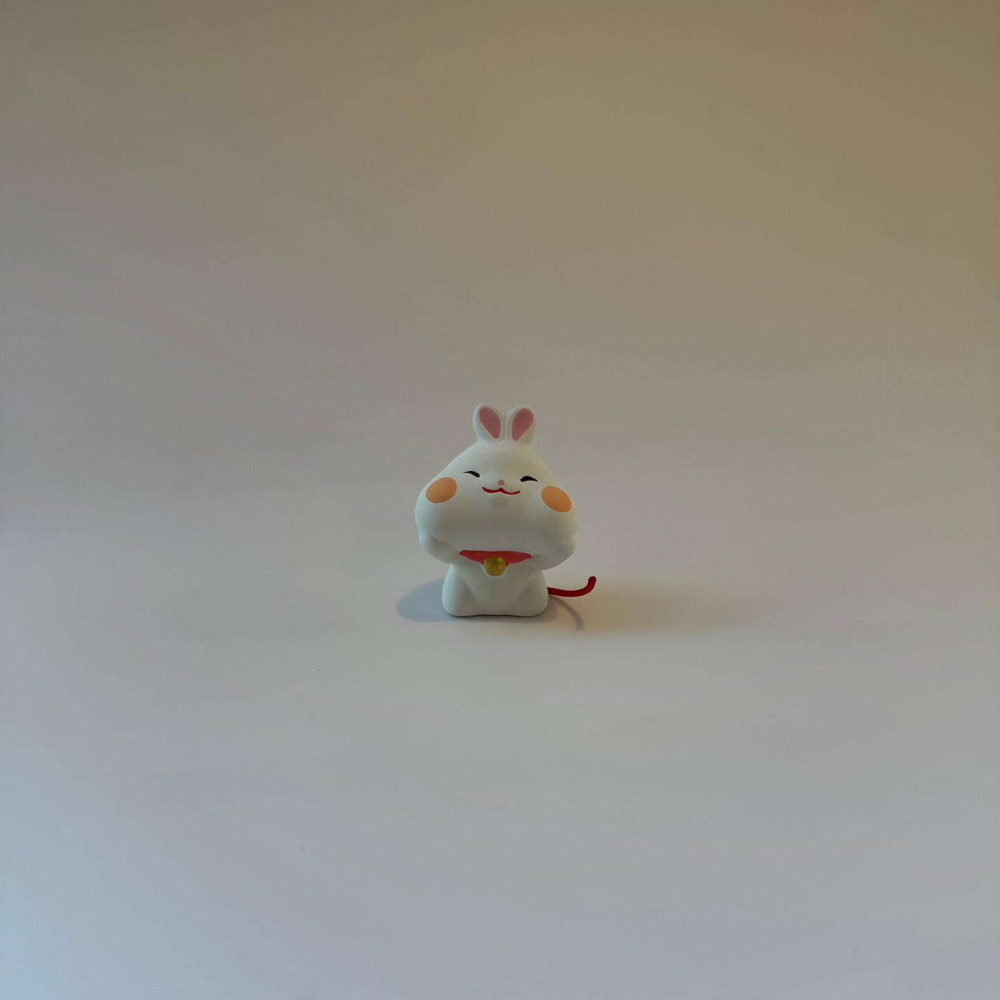 Chubby Cheek Lucky Rabbit Omikuji (Paper Fortune)