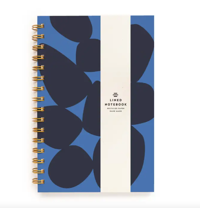 Ice Pebble Lined Notebook