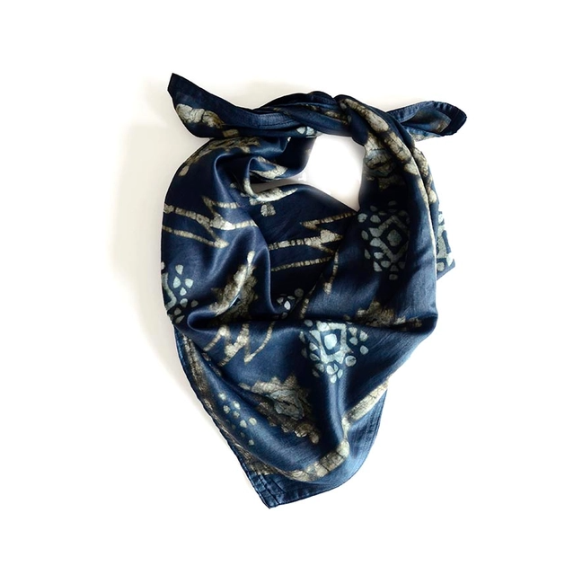 Jyoti Indigo Bandana Scarf