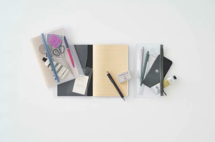 Isshoni A5 Notebook Cover + Pen Case