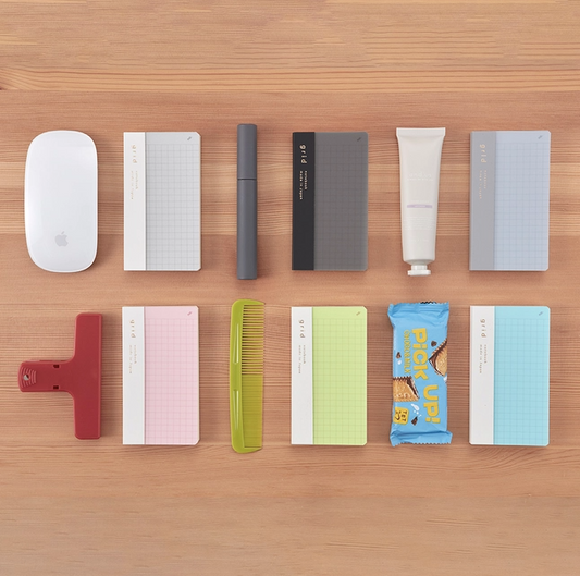 Isshoni Mini Grid Notebooks